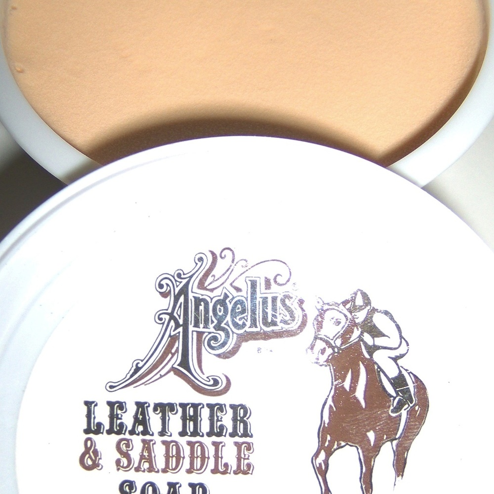 Angelus Leather SADDLE SOAP Paste Cleaner Conditioner for Boots Shoes Upholstery